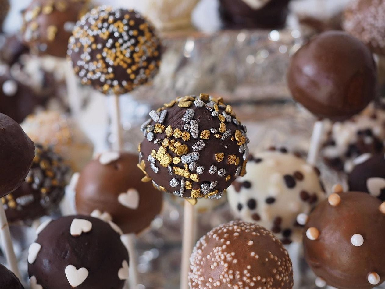 Sweet treats displayed